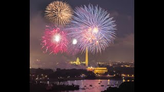 July 4, 2024 - Fireworks over Washington DC