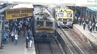 Nallasopara Ki subah ki gardi 😳😱  Mumbai Local Morning Crowds Mumbai local train #indianrailways