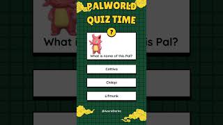 Palworld Quiz: Can You Guess the Name of This Pal? #quiz