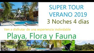 Tours a la playa provincia de Manabí  Hotel Zafiro Ecolodge