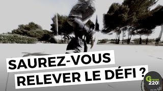 Hirsute EUC freestyle en slow motion