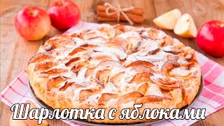 Шарлотка с яблоками - рецепт приготовления простой и вкусный! Как приготовить шарлотку