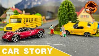 Street Race Gone Wrong: Diecast Miniature City Chaos #modelcars