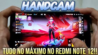 POTÊNCIA MÁXIMA NO REDMI NOTE 12 TUDO NO ULTRA (RANQUEADA) FREE FIRE