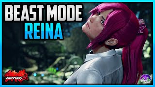 T8 v1.06 ▰ This Reina Is Full Beast Mode !!【Tekken 8】