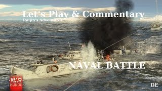 Let's Play War Thunder Russische Boote in Naval Battle Knight of the Sea Pre Beta/ DE Commentary