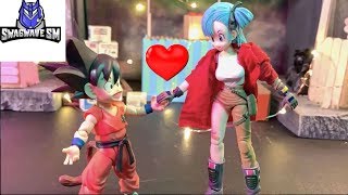 Dragon Ball Stop Motion- GOKU X BULMA MAKAFUSHIGI TANGO!