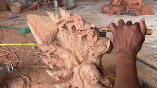 Wood carving art | Short Carving | Carving Skill | Wood Carving for Beginner IMG 0062