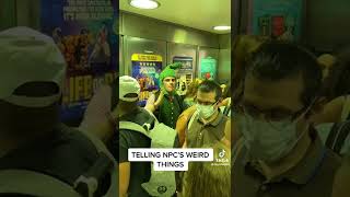 Telling NPC’s Weird Things | TikTok