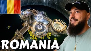 Bizarre Amusement Park Inside Salt Mine In Romania 🇷🇴 (Salina Turda)