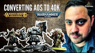 Converting Blightkings into 40K Deathguard