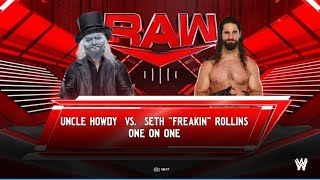 Uncle Howdy V Seth Rollins - WWE2K24