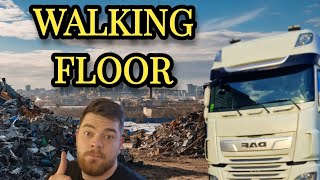 HGV, What And How Does It Work? Walking Floor Truck Driver.