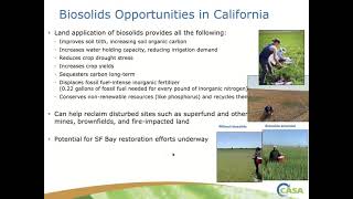 Biosolids – Challenges and Opportunities for the 21st century