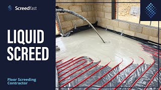 Liquid Screed Flooring / Cemfloor C20 Therm