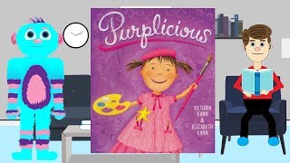 Purplicious by Victoria Kann Book Read Aloud for Kids