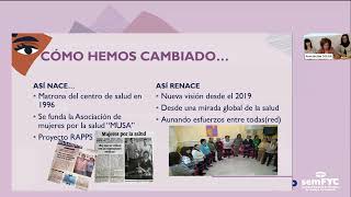 WEBINAR PACAP - RAC: "WEBINAR "Mujer y Salud Comunitaria"