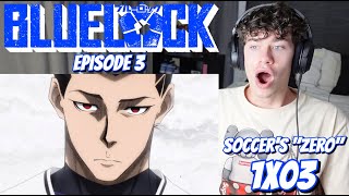 Team X vs Z \ Soccer's "Zero" | Blue Lock Episode 3 | Reaction