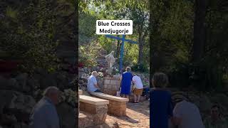 Blue Crosses Medjugorje #ourladyofmedjugorje #catholicfaith #jesus