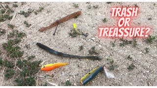 Can We catch fish with ABANDONED lures? One V One fishing challenge