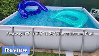 Bestway: Power Steel 9'3" x 6'5" x 33" Above Ground Pool Set - Review2023