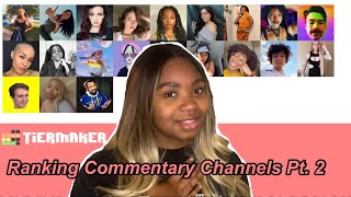 Ranking Your Favorite Commentary Channels (cause why not)