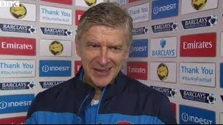 Arsenal vs Cardiff 2-0 - Arsene Wenger (01-01-14)