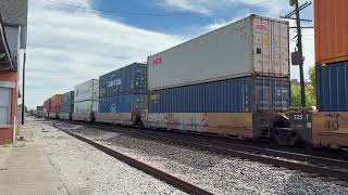 Norfolk Southern Intermodal With DPU's