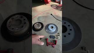 mk6 gti 2011 larger rear brakes. 2009 vs 2011