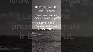 Don’t Cry Over the Past (Motivational Speech)