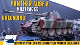 Starting and Unloading A Panther Ausf.A at Militracks 2019.