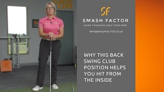 Do you swing over the top because of this? Swing from the inside instead