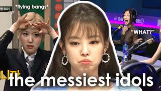 the MESSIEST moments of blackpink