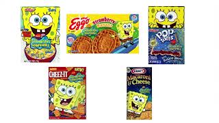 SpongeBob SquarePants Products from the Early 2000's