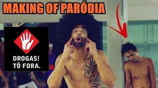 MOTIVOS PRA NÃO USAR DROGAS (Making of Paródia This is America - Childish Gambino)