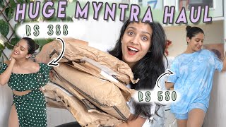 *huge* myntra EOR Sale haul | Activewear & Loungewear + Co-ord Sets | HRX Haul | Meghna Verghese