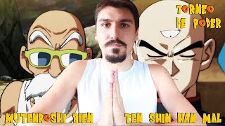 VVlog - Dragon Ball Super 105 y 106 | Turno de Muten Roshi y Ten Shin Han