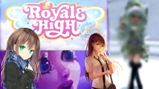 Roblox. Royal High. Создаём скин по очереди. Играем с девчатами. Роял Хай. Школа.