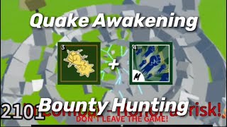 Quake Fruit is SO AMAZING… (30M Mobile - Bounty Hunting) | Blox Fruits - Roblox