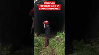 JADI INI‼️ Penampakan Terowongan Kereta Api Terpanjang Di Indonesia! Statusnya nonaktif #shorts