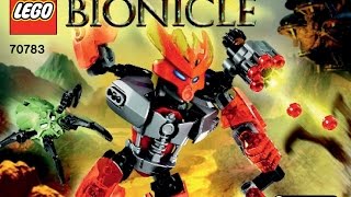 LEGO 70783 Protector of Fire Instructions LEGO BIONICLE 2015