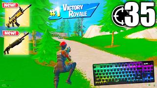 Apex Pro TKL ASMR 😴 35 Kills Solo vs Squads 🏆 Satisfying Keyboard OG Fortnite Reload 540 FPS 4K