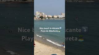 Must beach to visit in Alicante ➡️🏝️ Albufereta beach 🏖️