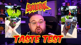 SNEAK ENERGY SUPERHERO DROP UNBOXXING AND TASTE TEST!