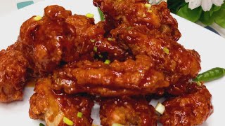 Easiest Buffalo Crispy Chicken Wings | Crispy Tasty Chicken Wings