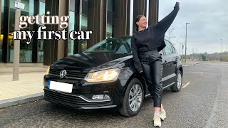 BUYING MY FIRST CAR AT 18! | car tour+the full process