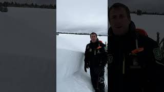 We Triggered an Avalanche Short - Buck Ridge - 22 January 2024