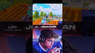 JONATHAN GAMING INCREDIBLE 1V2 HACKER OR WOTT 😱#jonathan #jonathangaming #hacker #god #shorts #viral