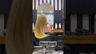 Mikro kaynak hair extension #hair #haircare #haircolor #hairstyle #haircut #shorts #hairgrowth