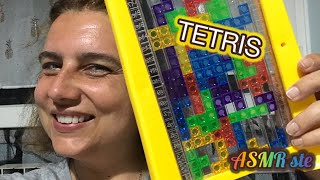 GAMEPLAY ASMR giochiamo al tetris analogico 🎮